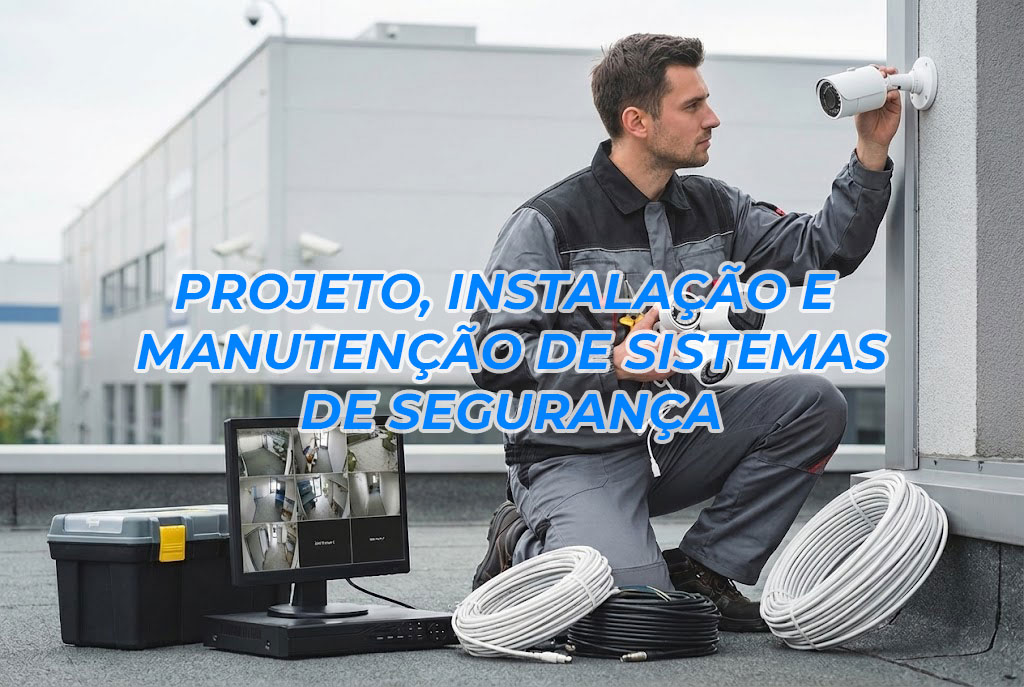 PROJETO, INSTALAÇÃO e MANUTENÇÃO DE SISTEMAS DE SEGURANÇA